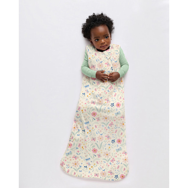 Quince Bamboo Sleep Bag 1.5 TOG in Wildflower Dreams.
