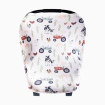 Jo Copper Pearl Multi-Use Cover: Car Seat, Nursing & Stroller Cover - Stretchy Fabric, All-Season, Stylish Designs, Easy Mom Access