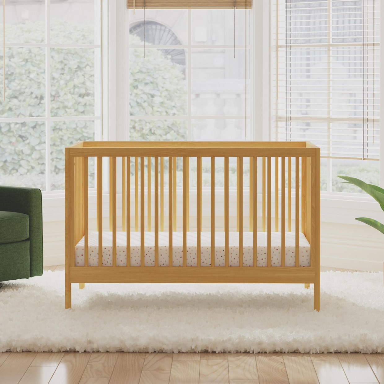 daVinci Birdie 3-in-1 Convertible Crib - Honey.