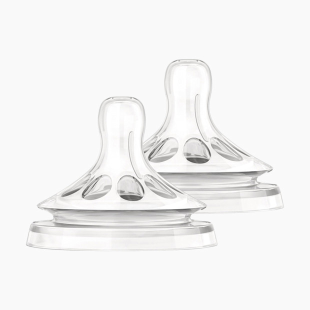 Philips Avent Natural Nipples (2 Pack) - Newborn Flow.