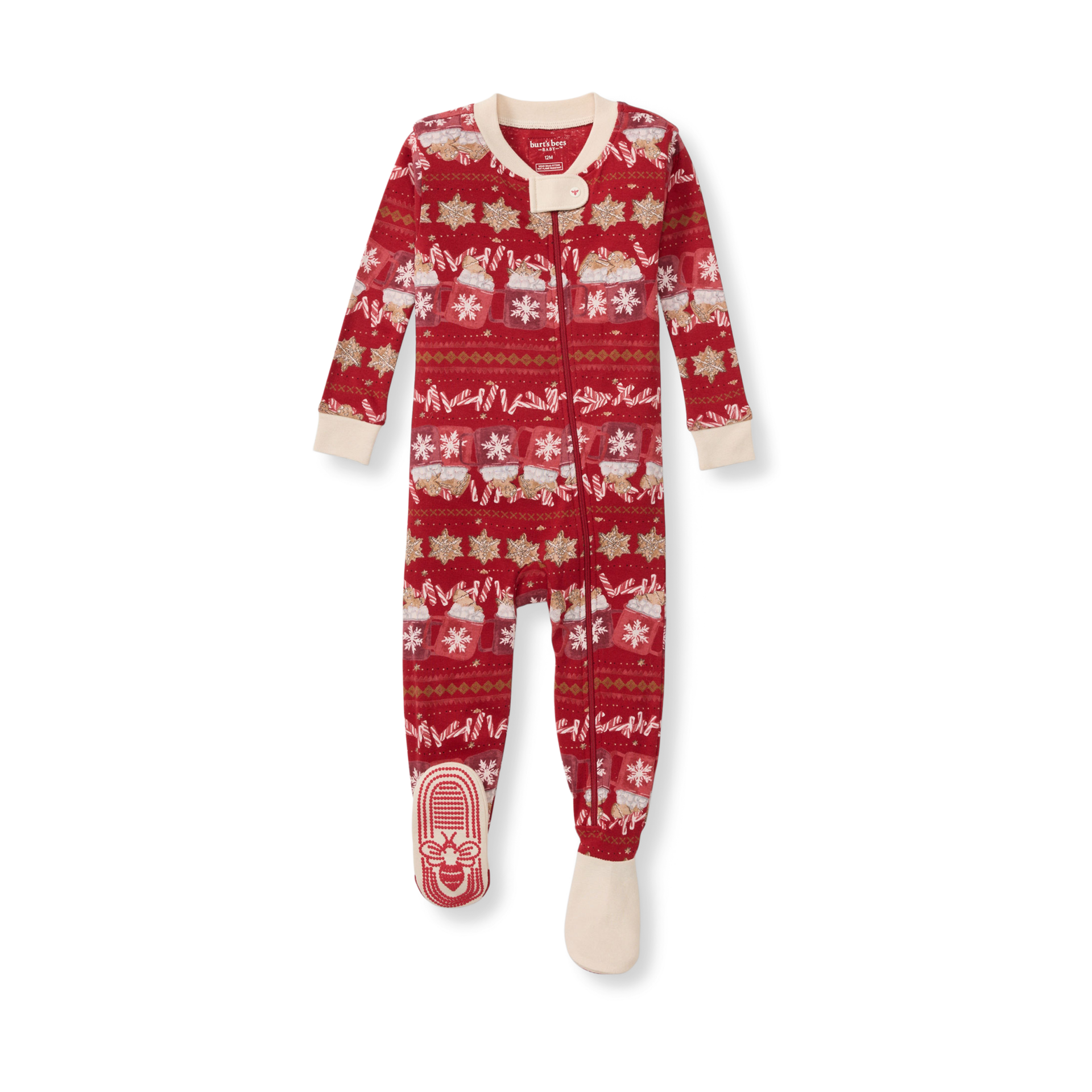Burt's Bees Baby Baby Hot Cocoa Fair Isle Sleeper Matching Family