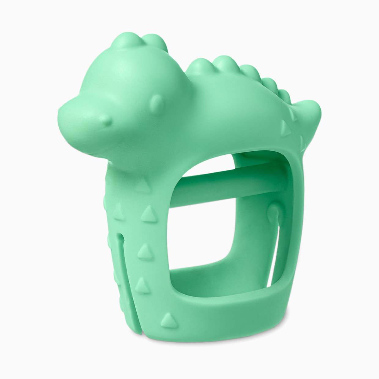 Itzy Ritzy Bitzy Grip Silicone Mitt Teether - Dinosaur.