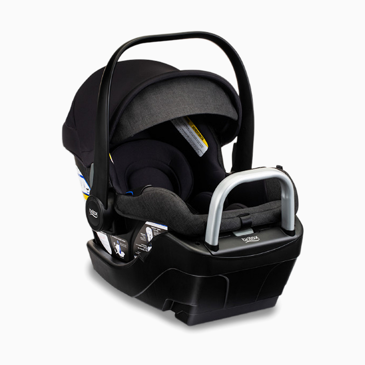 Britax Willow S Infant Car Seat with Alpine Base - Raven Black.