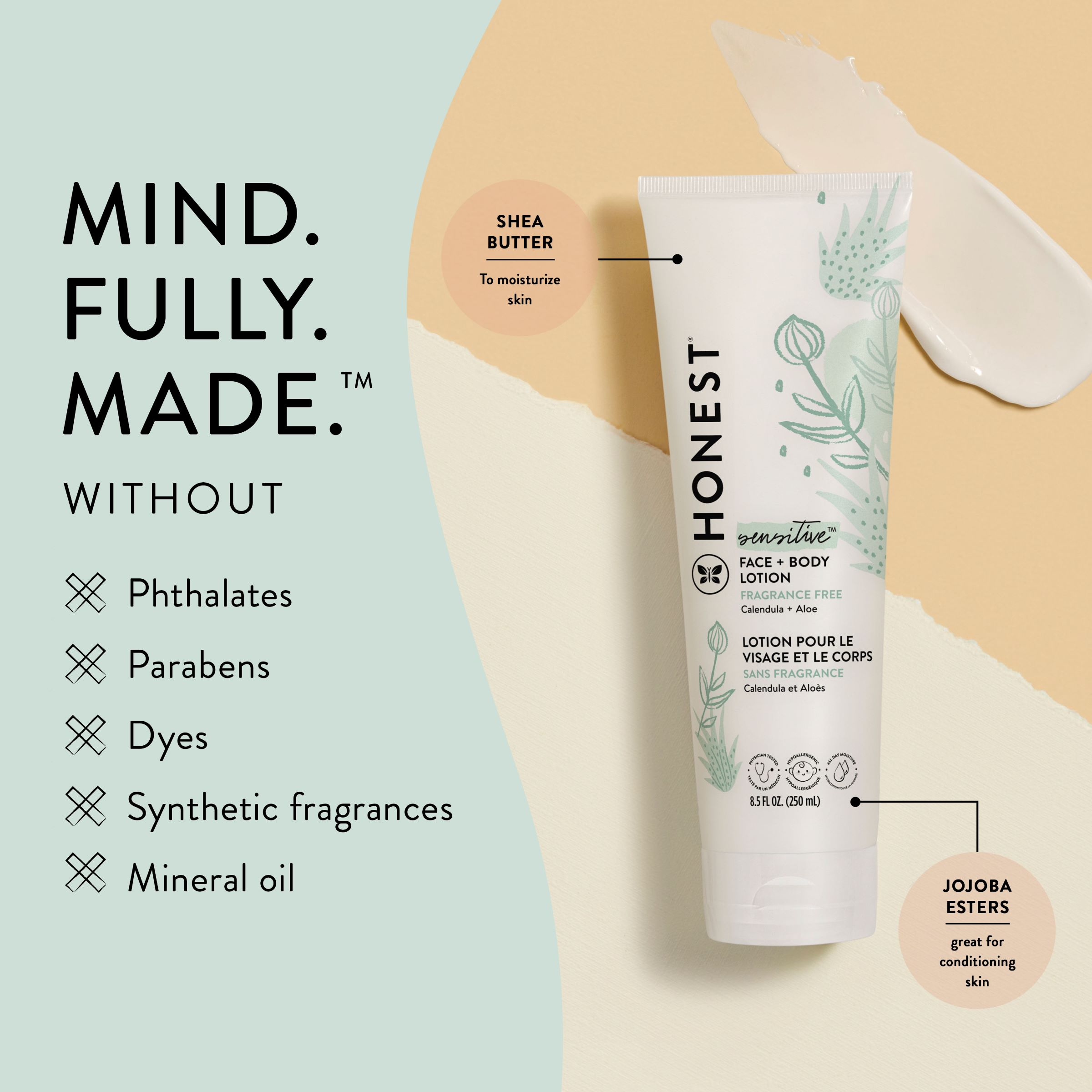 The Honest Company Face & Body Lotion.