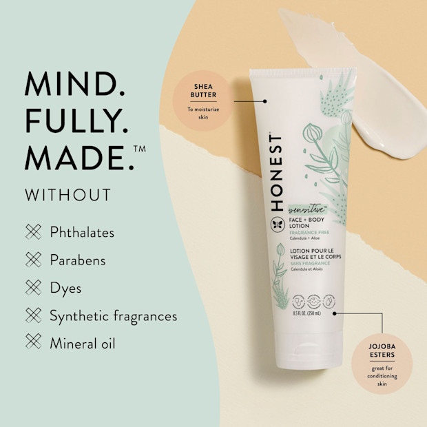 The Honest Company Face & Body Lotion.