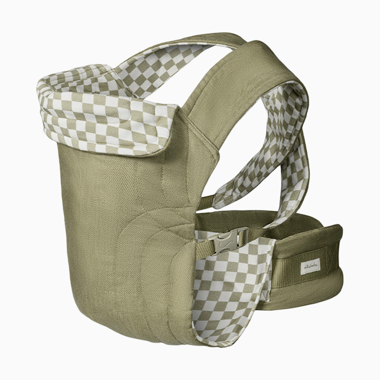 Solly Baby Buckle Carrier - Sage Chequer.