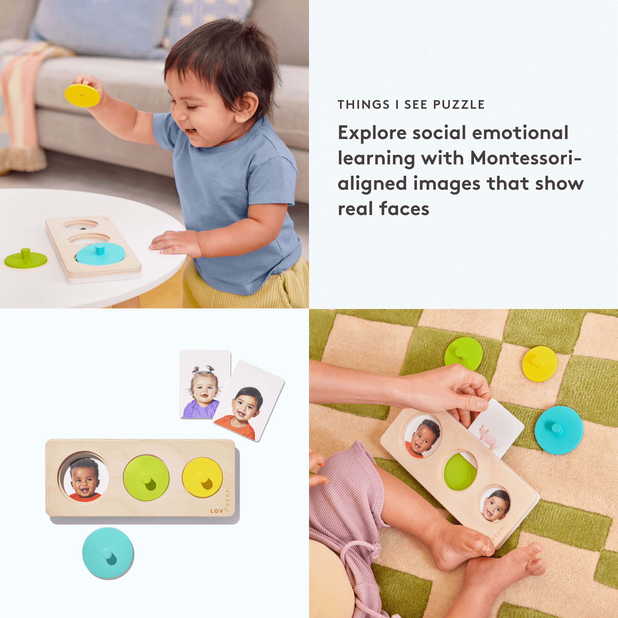 Lovevery Things I See Puzzle.