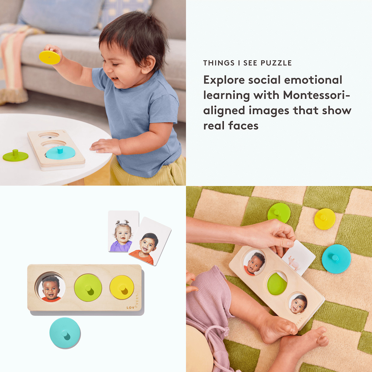 Lovevery Things I See Puzzle.