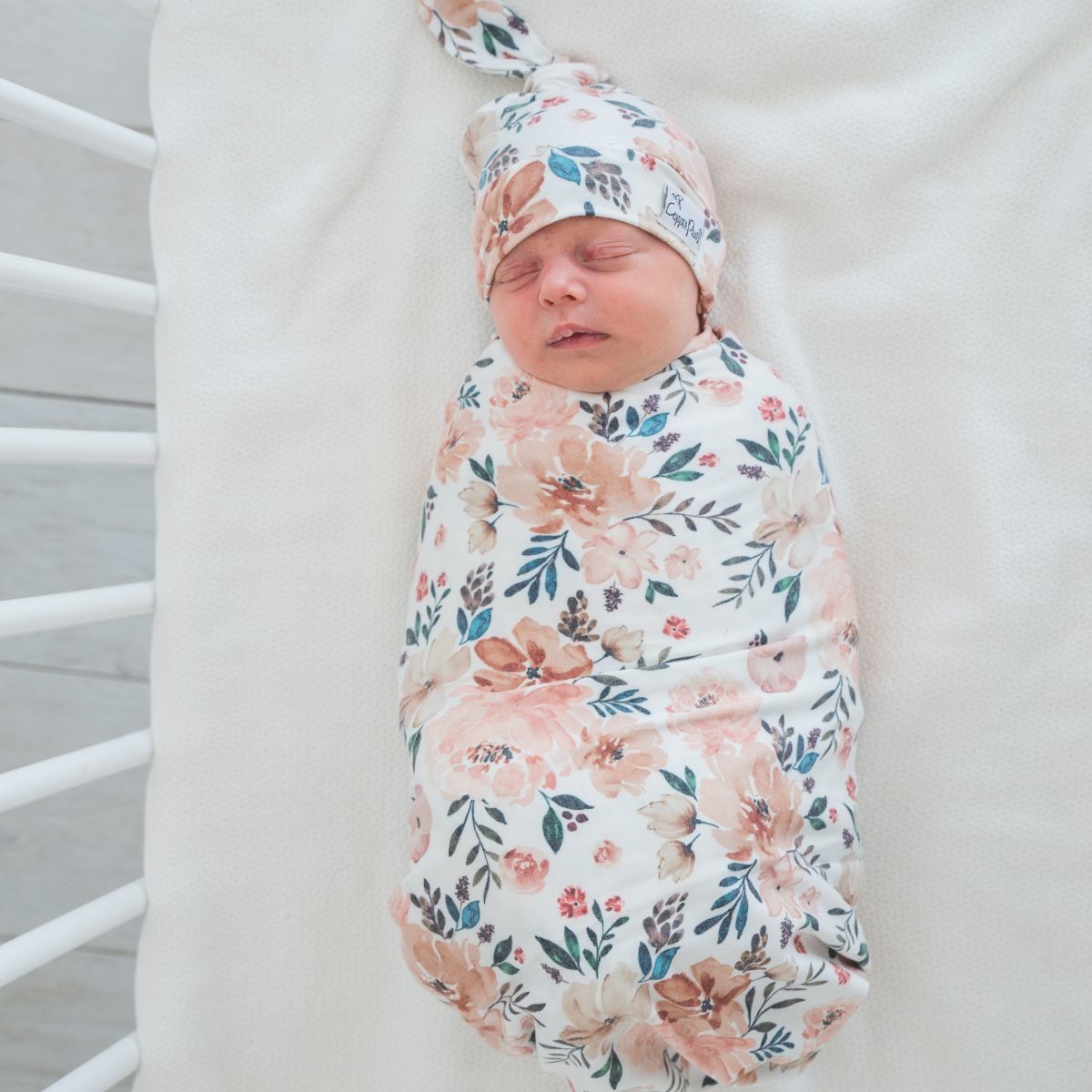 Copper Pearl Swaddle Blanket - Autumn.