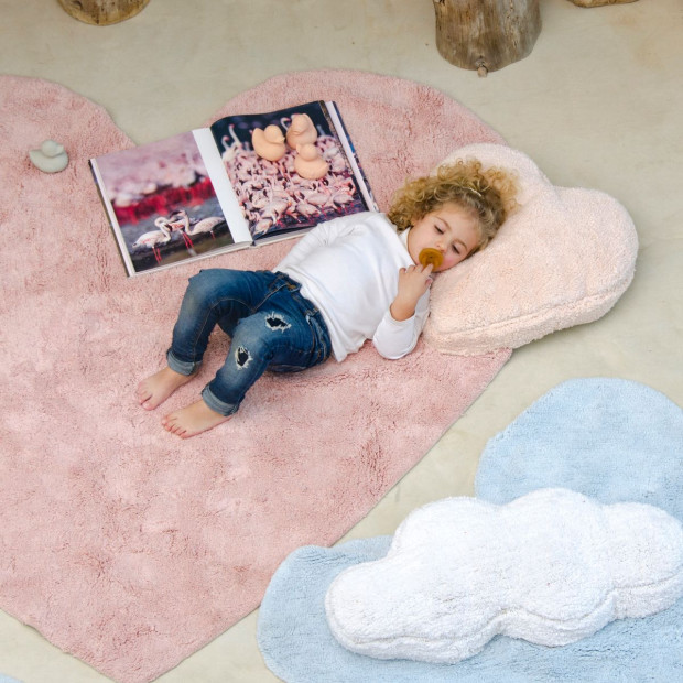 Lorena Canals Puffy Love Blush Rug.