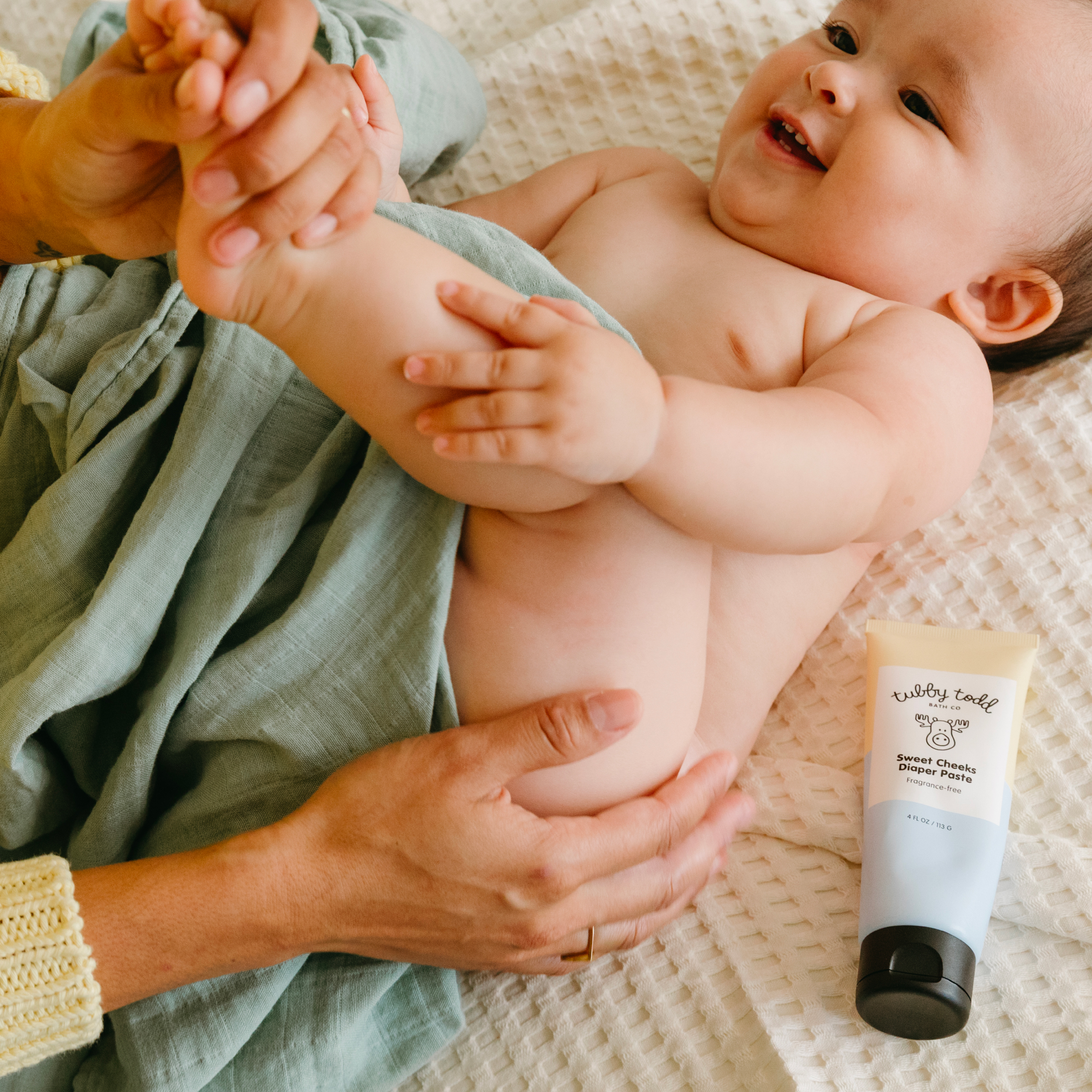 Tubby Todd Sweet Cheeks Diaper Paste.