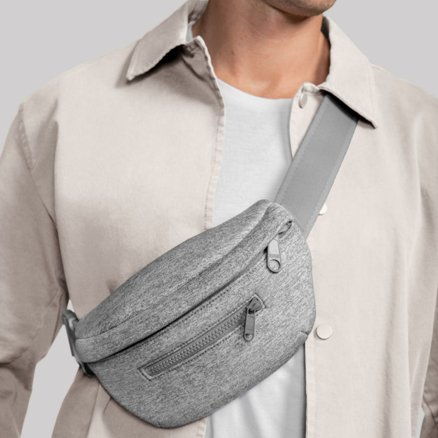 Dagne Dover Ace Fanny Pack - Heather Grey.