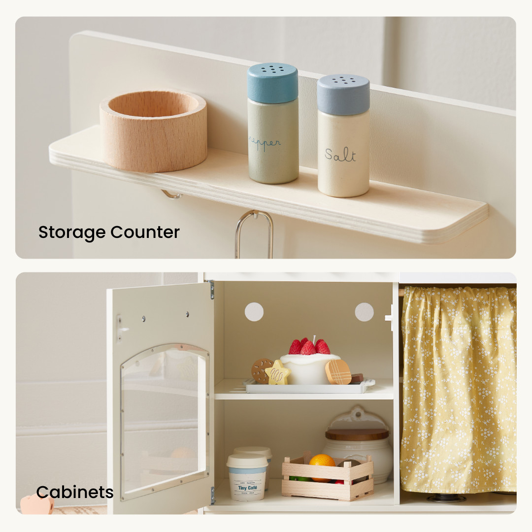 Tiny Land Honey Kitchenette - Little Chef's First Kitchen.