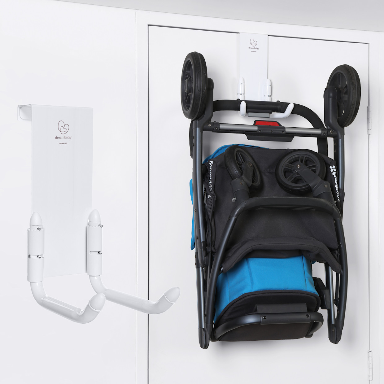 Dreambaby Strollerbuddy Strollaway Over The Door Stroller Hanger.