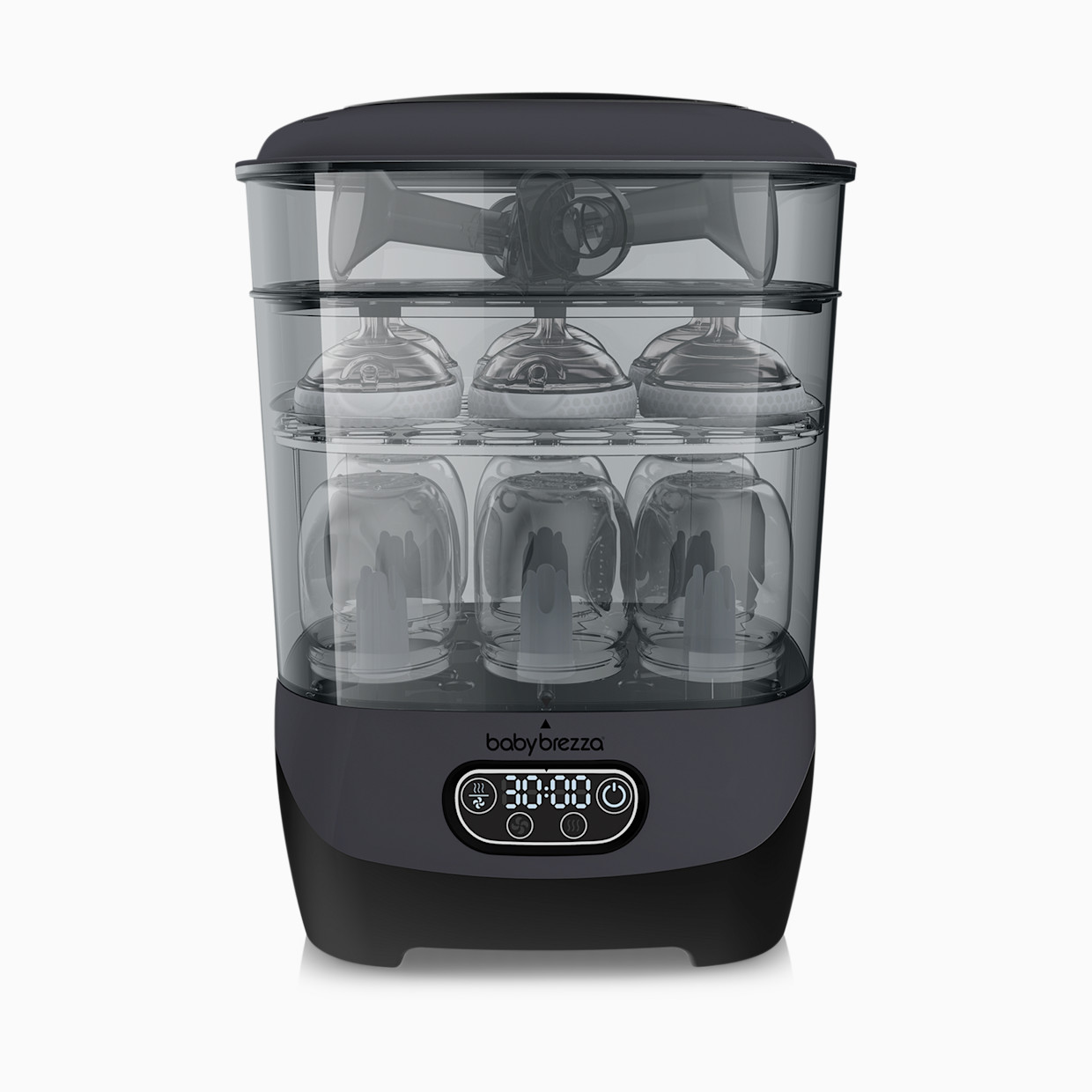 Baby Brezza One Step Baby Bottle Sterilizer Dryer Advanced - Charcoal.