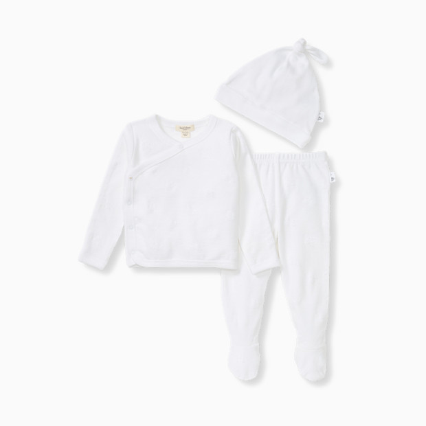 Burt's Bees Baby Organic Cotton Raised Terry Bee Take Me Home Set.