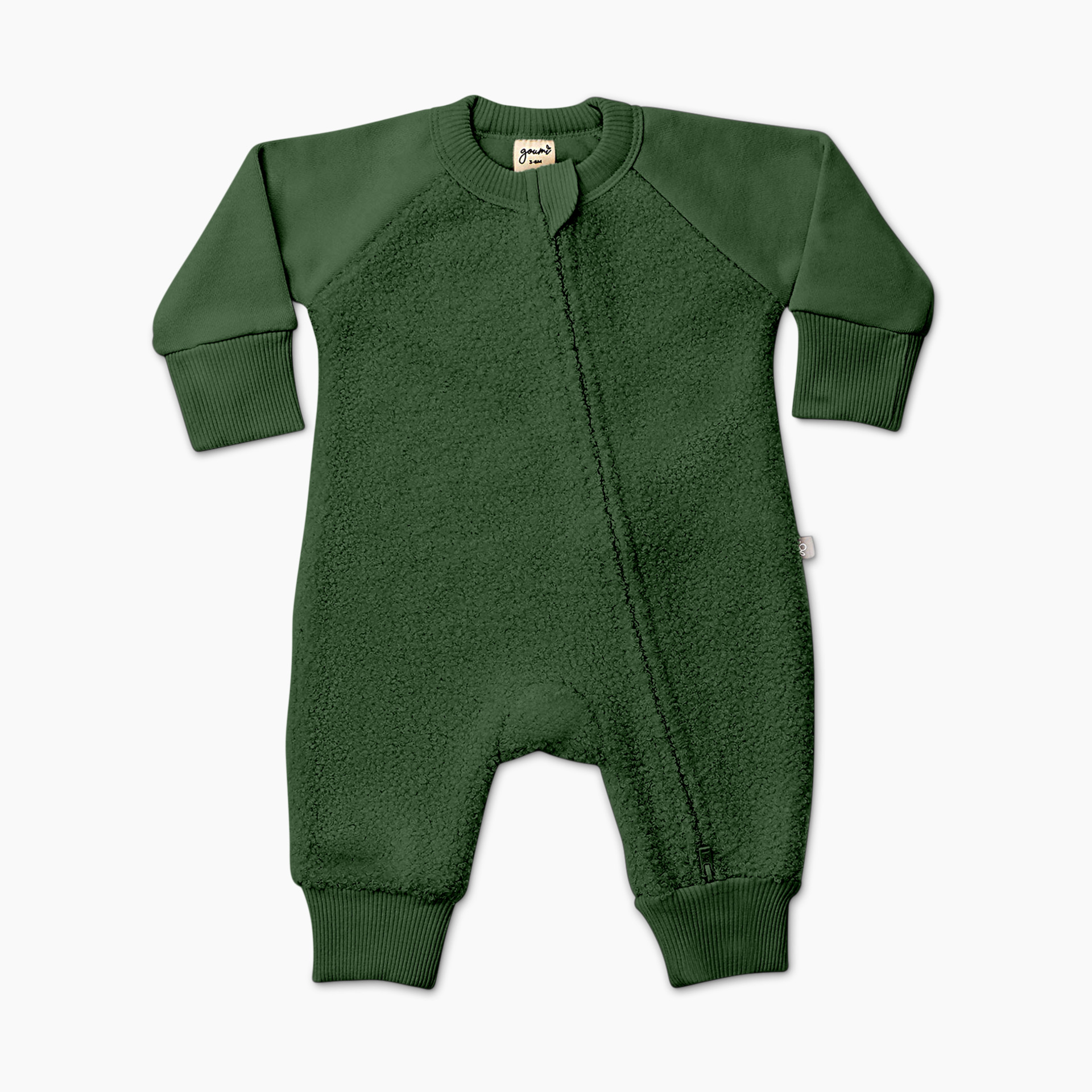 Goumi Kids Fleece One piece - Spruce, 3-6 M