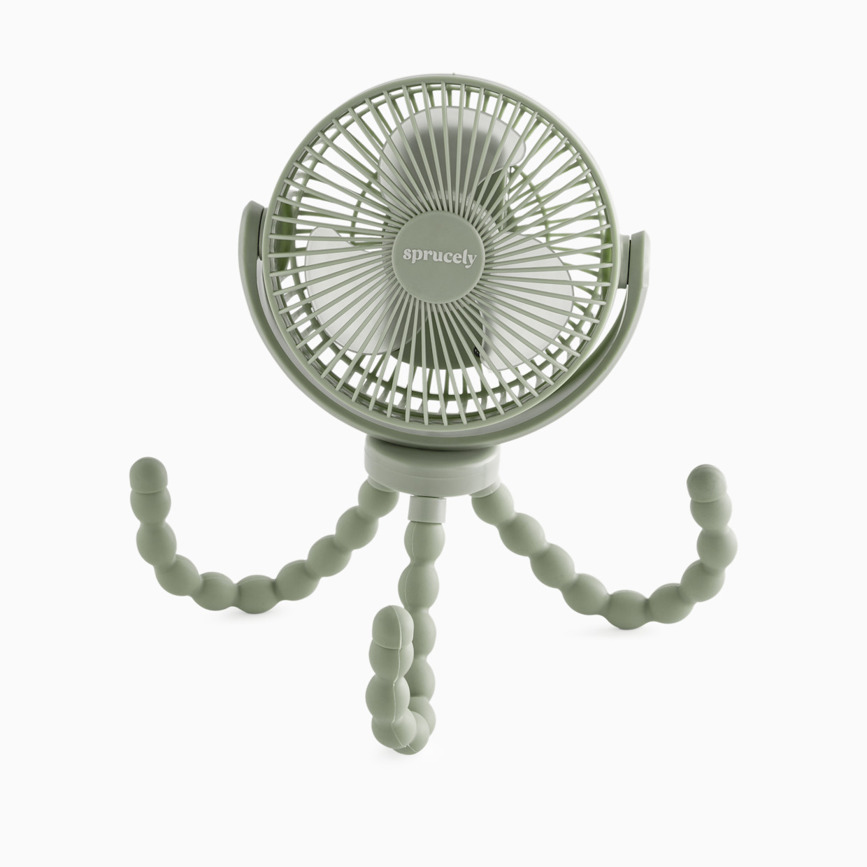 Sprucely Portable Stroller Fan - Sage.