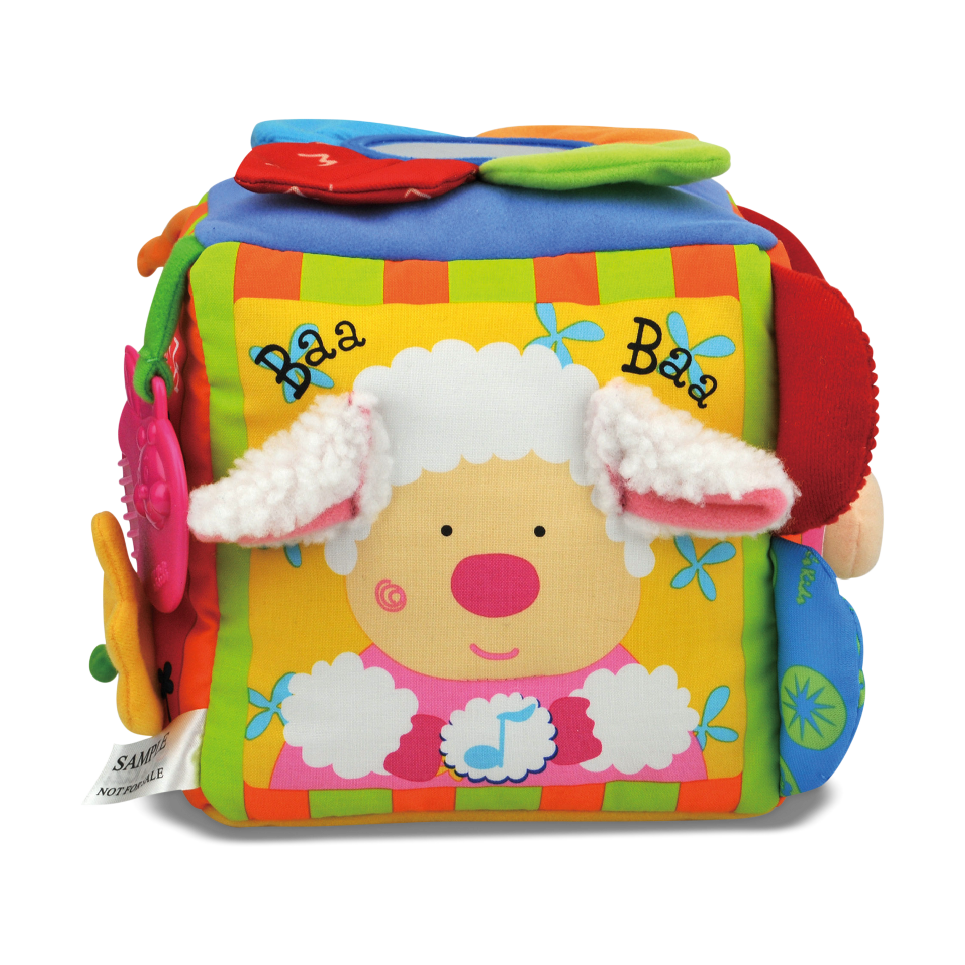 Melissa & Doug Musical Farmyard Cube Learning Toy.