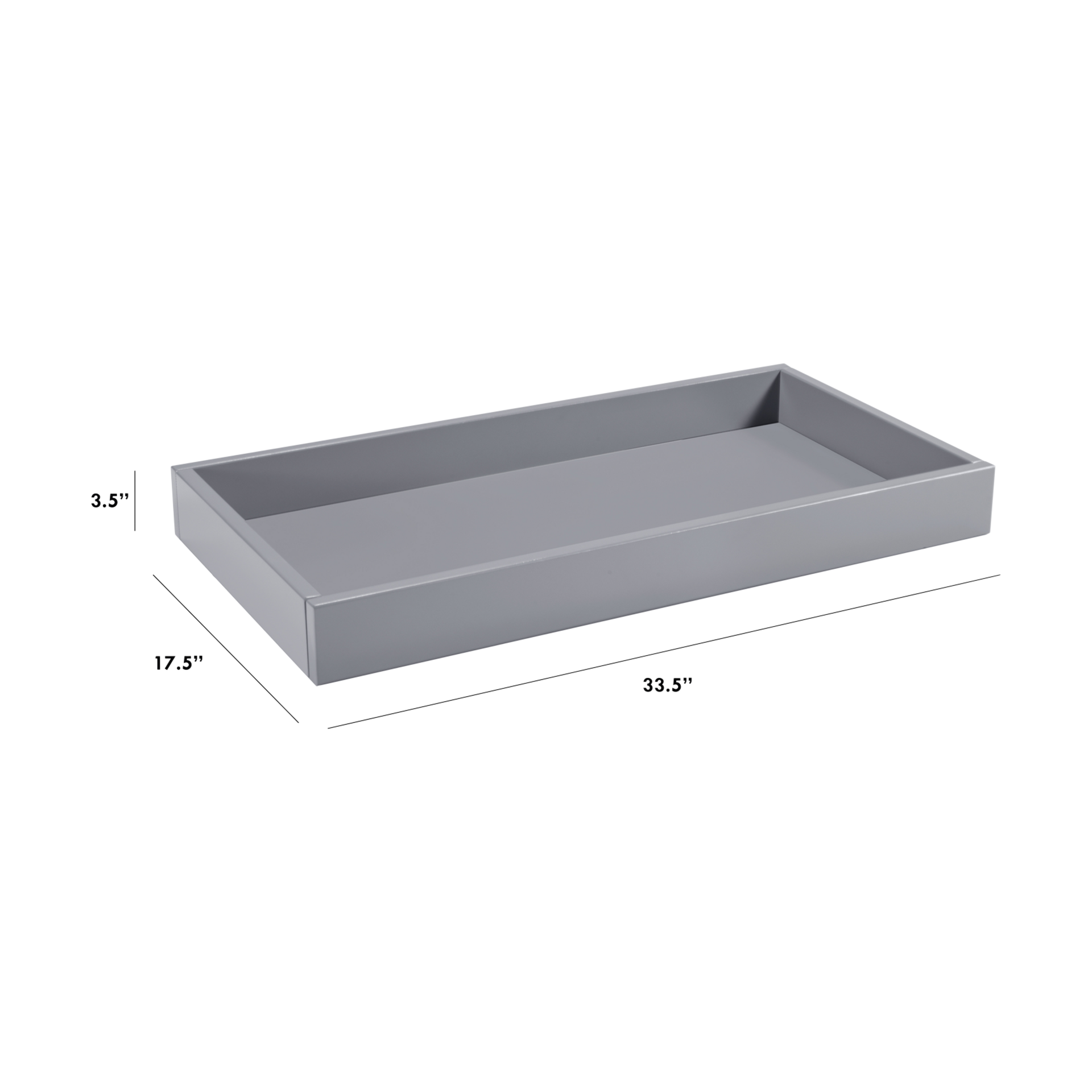 daVinci Universal Removable Changing Tray - Grey.