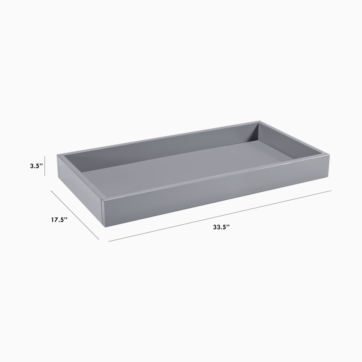 daVinci Universal Removable Changing Tray - Grey.