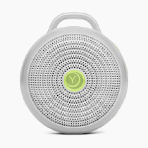 Yogasleep Hushh Máquina Portátil de Sonido para Dormir con Ruido Blanco y Luz Nocturna para Bebés, Gris