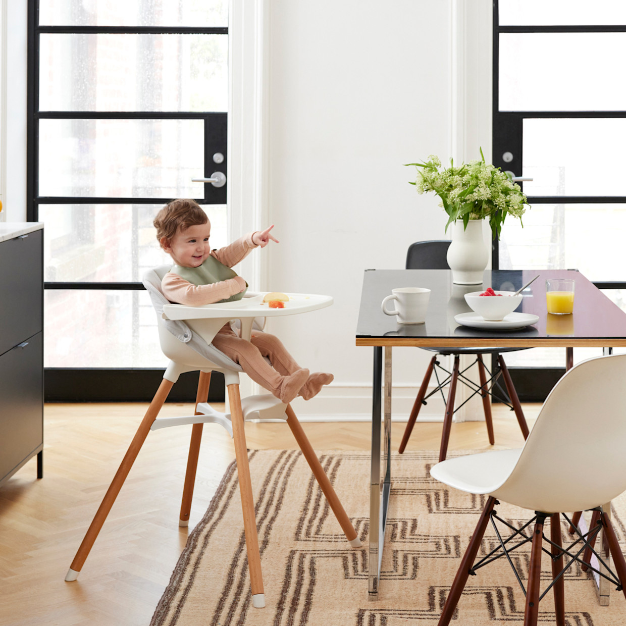 Lalo High Chair - Coconut.