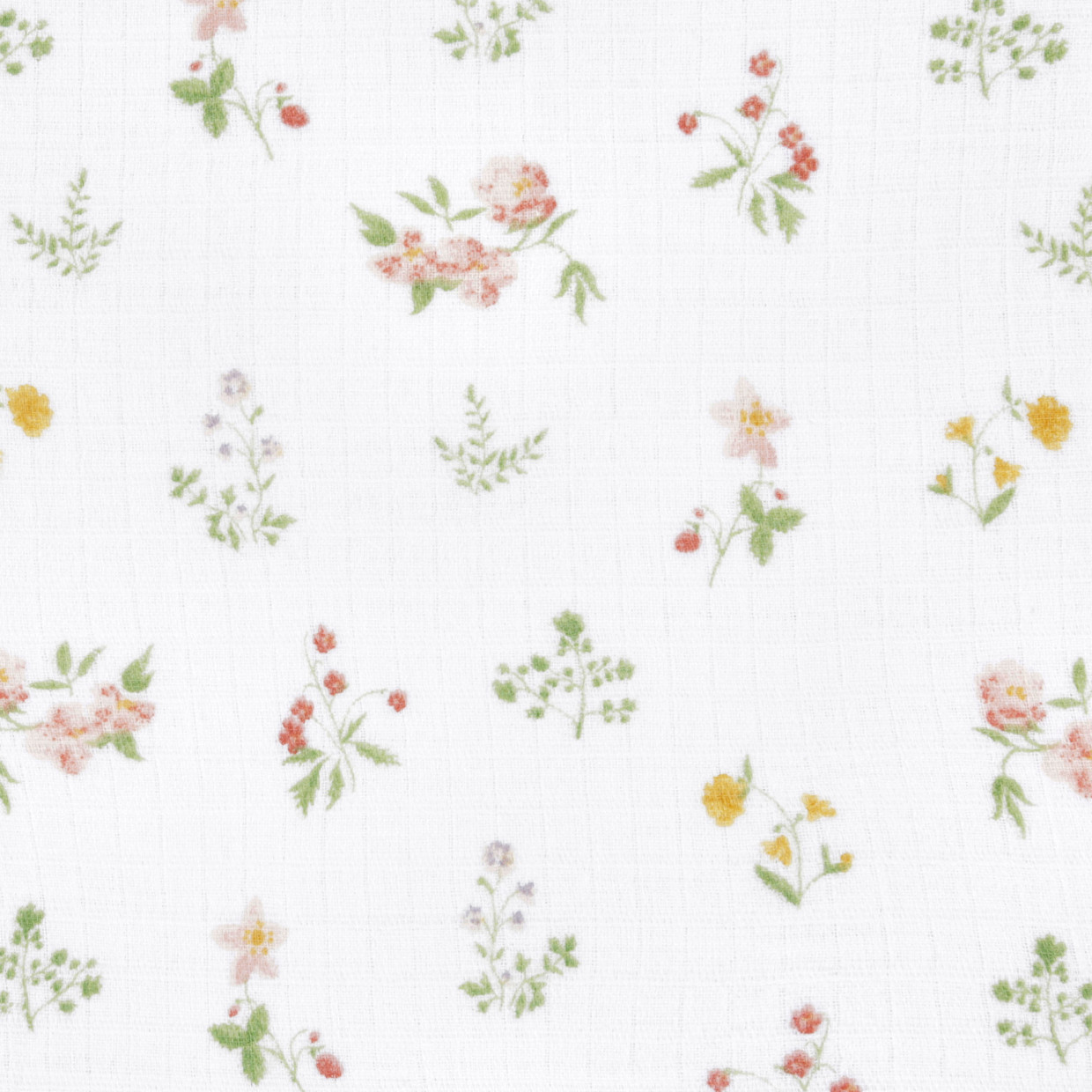 Aden + Anais Essentials Cotton Muslin Crib Sheet - Country Floral.