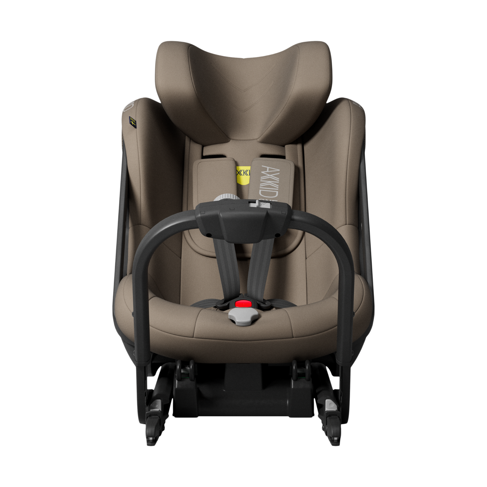 AXKID ONE 3 Extended Rear Facing Car Seat - Driftwood Beige.