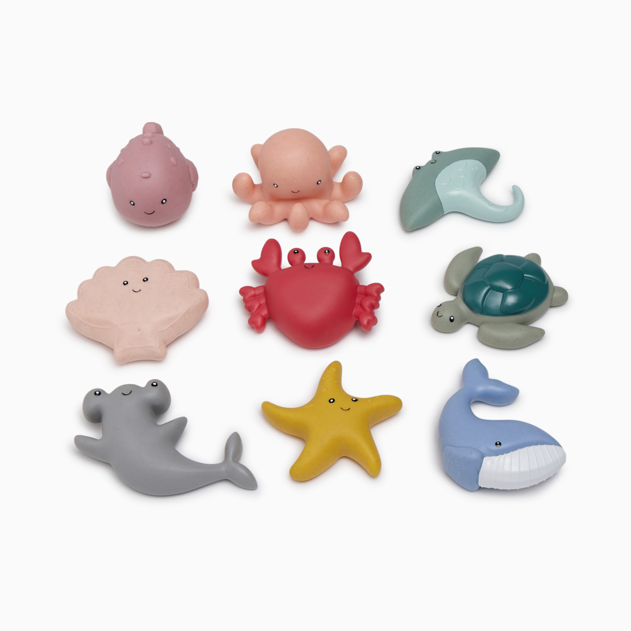 Milou Sea Creature Bath Toys - Multi.
