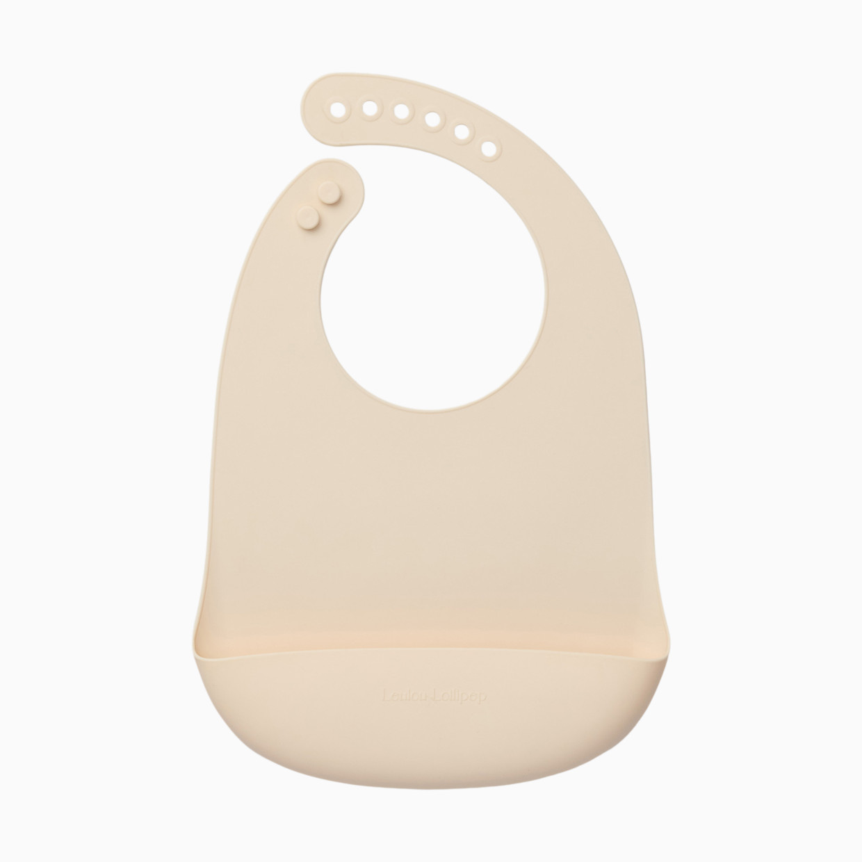 Loulou Lollipop Silicone Bib 2.0 - Coconut Milk.