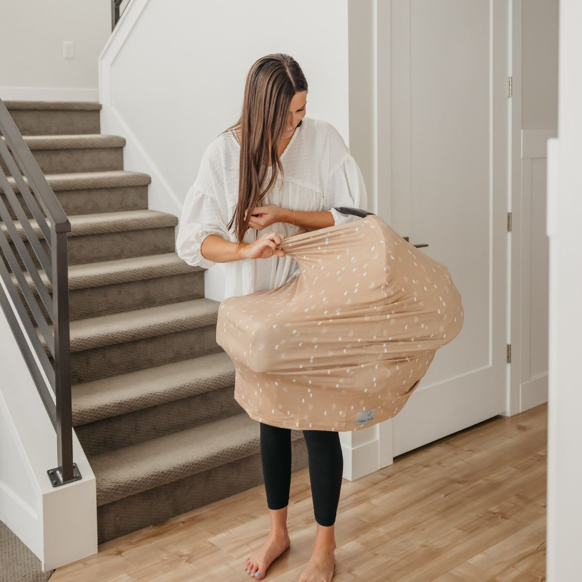 Copper Pearl Printed Multi-Use Cover - Atlas.