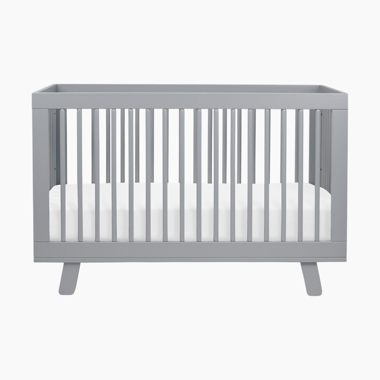 babyletto Hudson 3 in 1 Convertible Crib with Toddler Bed Conversion Kit Grey Babylist Shop