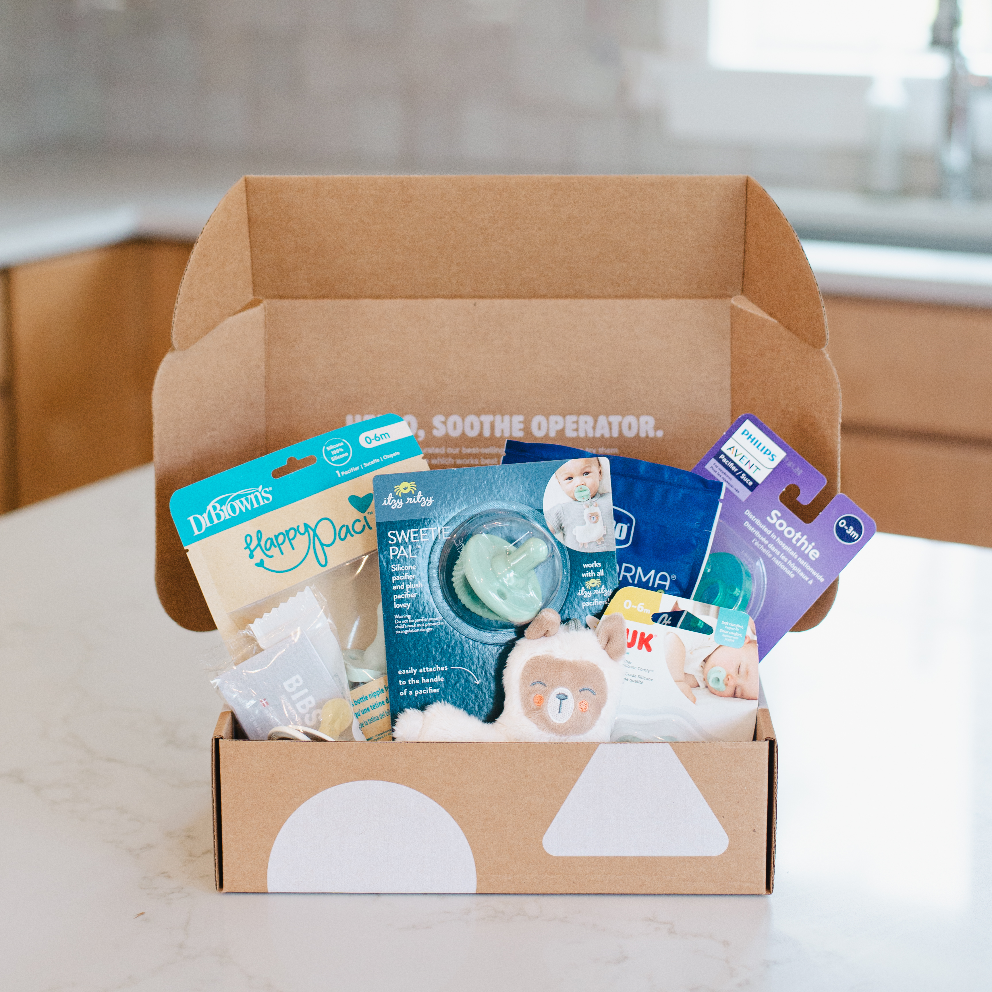 Babylist Pacifier Box.