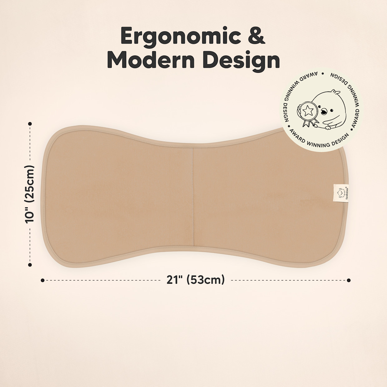 KeaBabies Urban Burp Cloths (5 Pack) - Hillside.