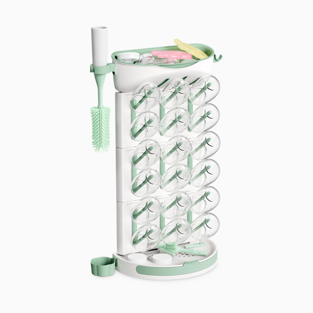 Momcozy Vertical Bottle Drying Rack for 18 Bottles.