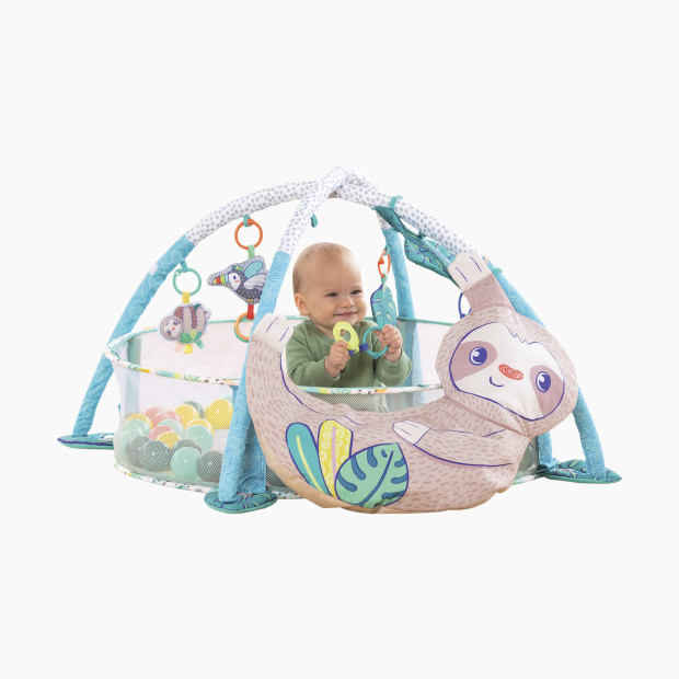 Infantino 4-in-1 Jumbo Activity Gym & Ball Pit - Sloth.