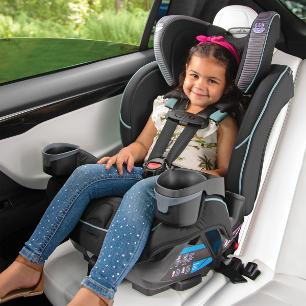 Evenflo Everyfit All In One Convertible Car Seat Babylist - Evenflo Car Seat Strap Installation