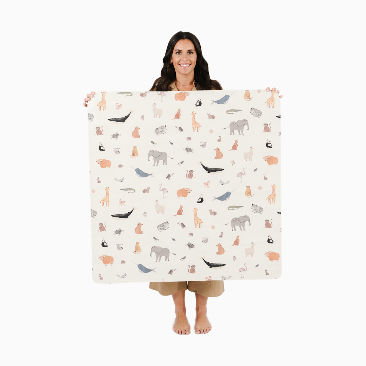 Gathre Easy Clean High Chair & Play Mat - Menagerie.