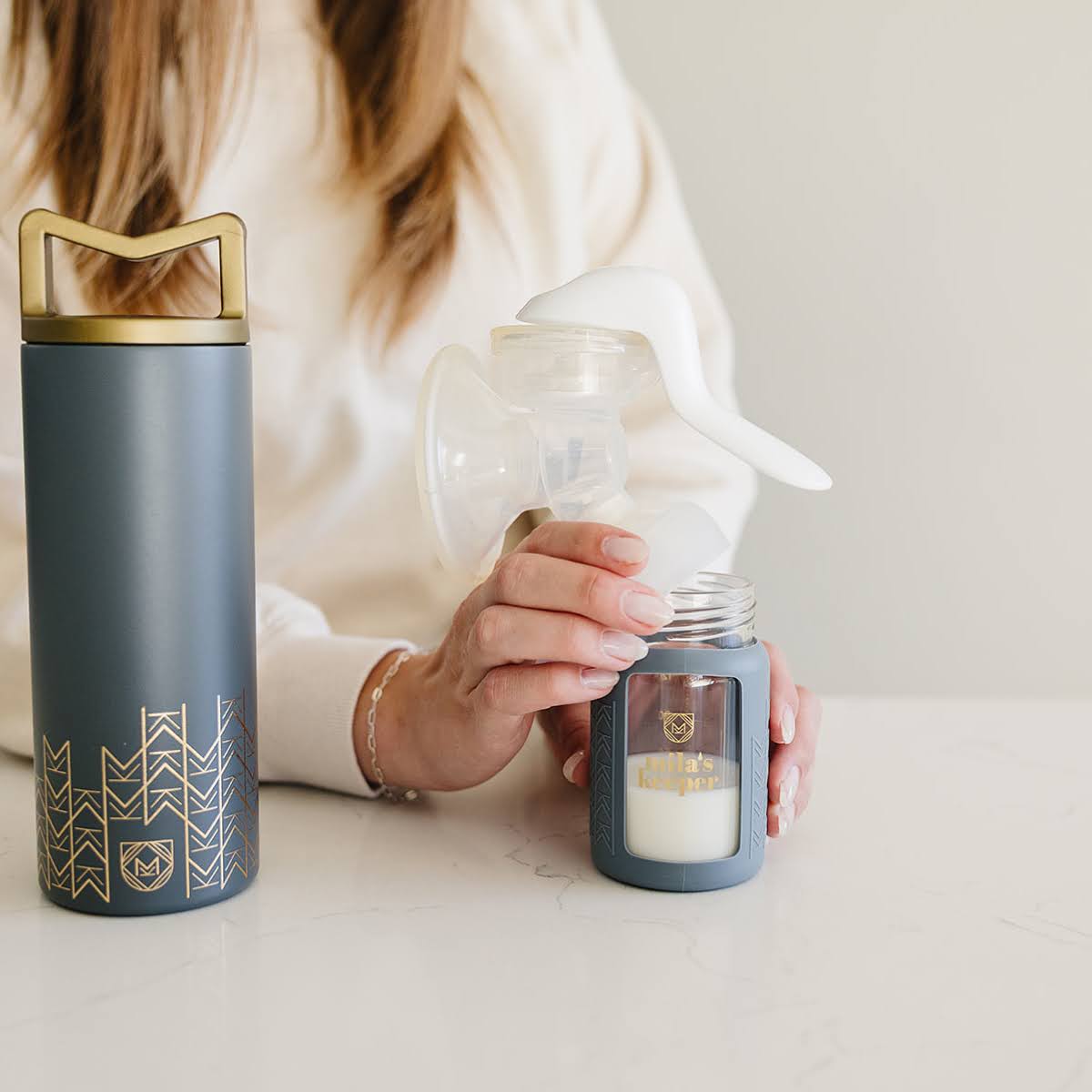 Mila's Keeper MilKeeper Breast Milk Cooler Set - Starry Night, Standard.