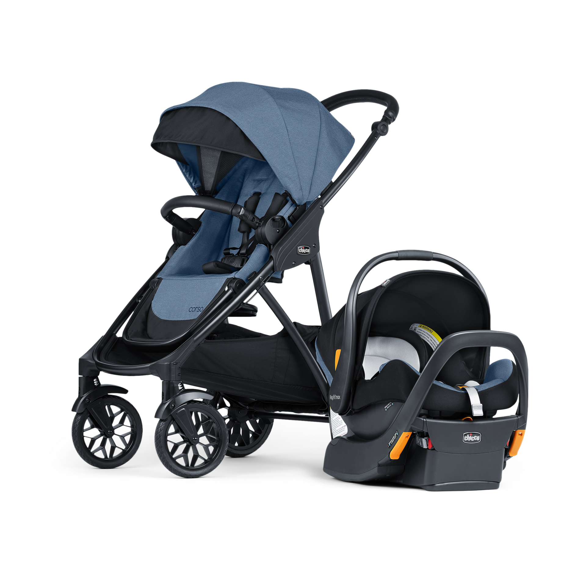 Chicco Corso LE ClearTex Modular Travel System.