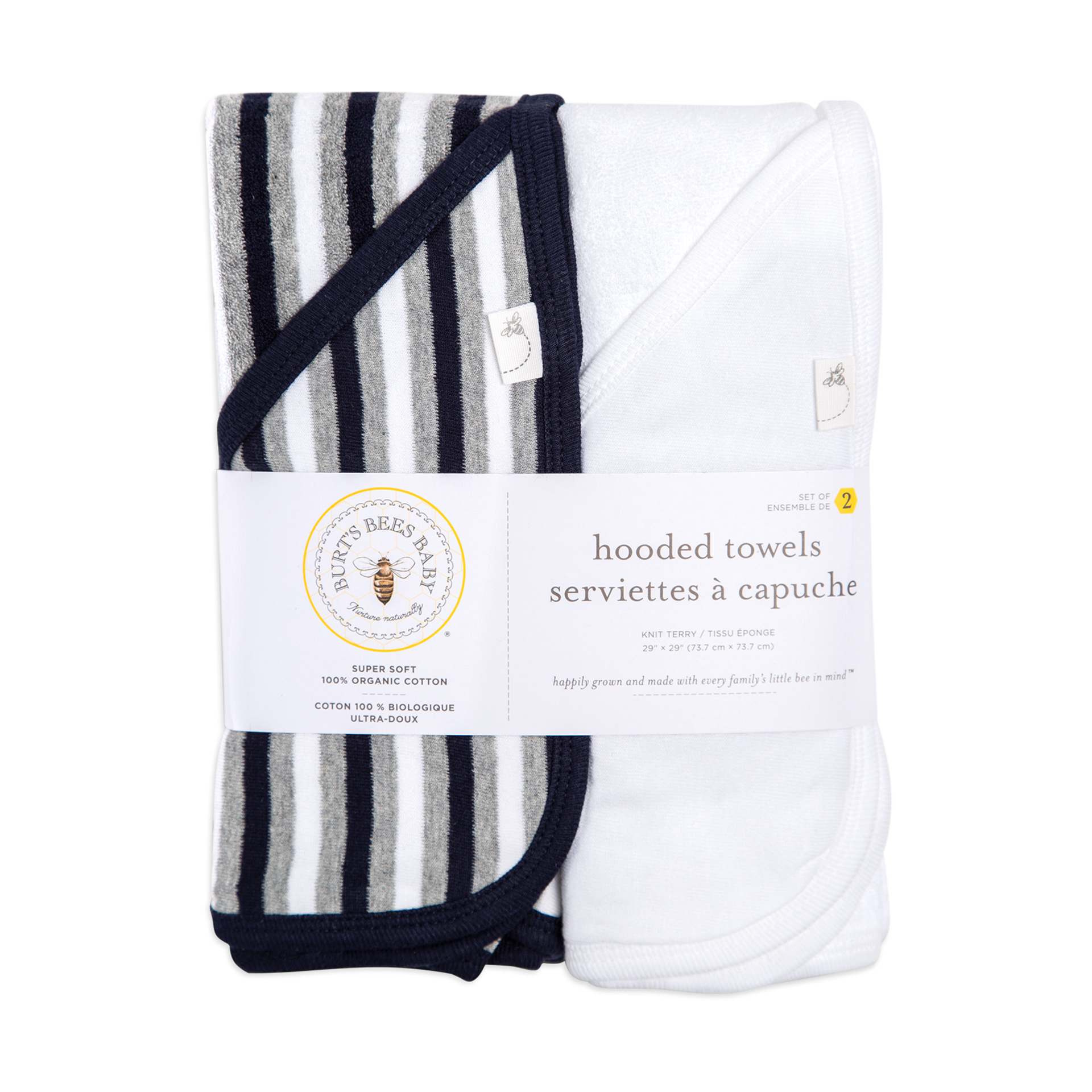 burt's bees hooded towel