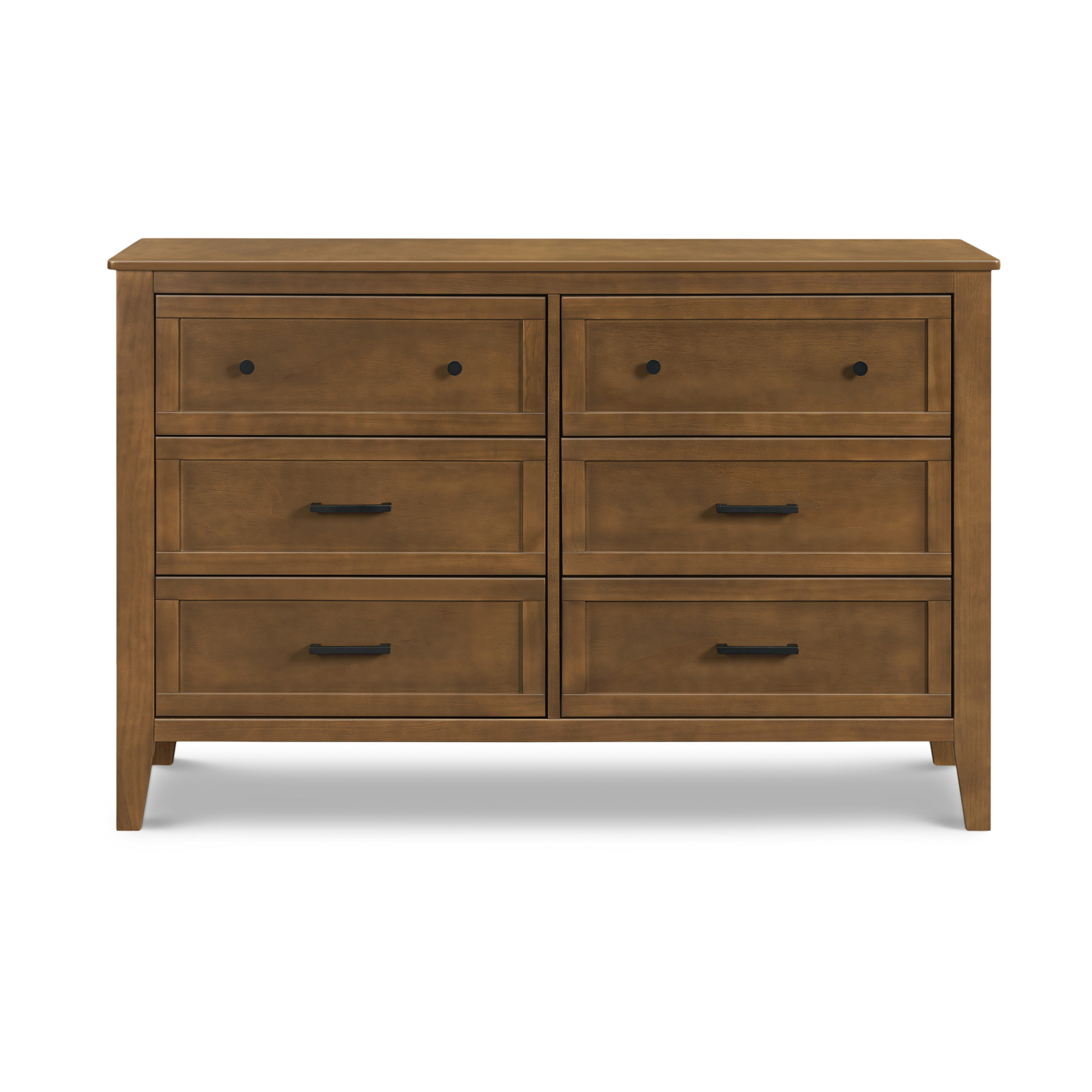 daVinci Beau 6-Drawer Dresser - Walnut.