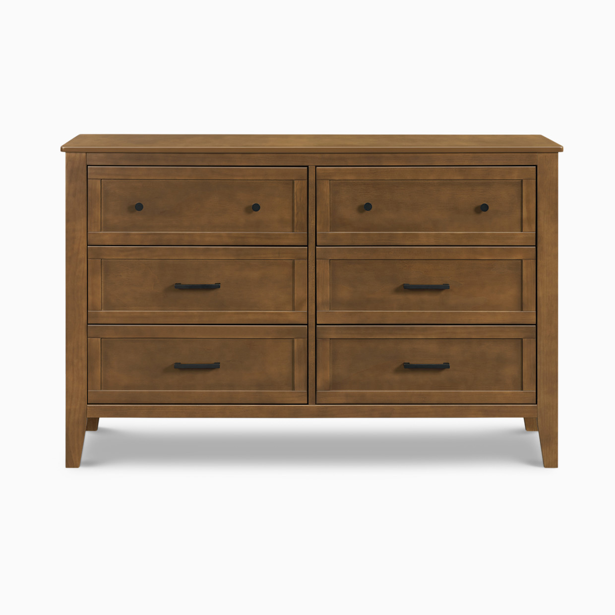 daVinci Beau 6-Drawer Dresser - Walnut.