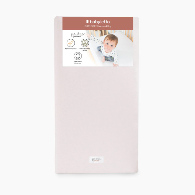 babyletto Pure Core Crib Mattress With Dry Waterproof Cover.