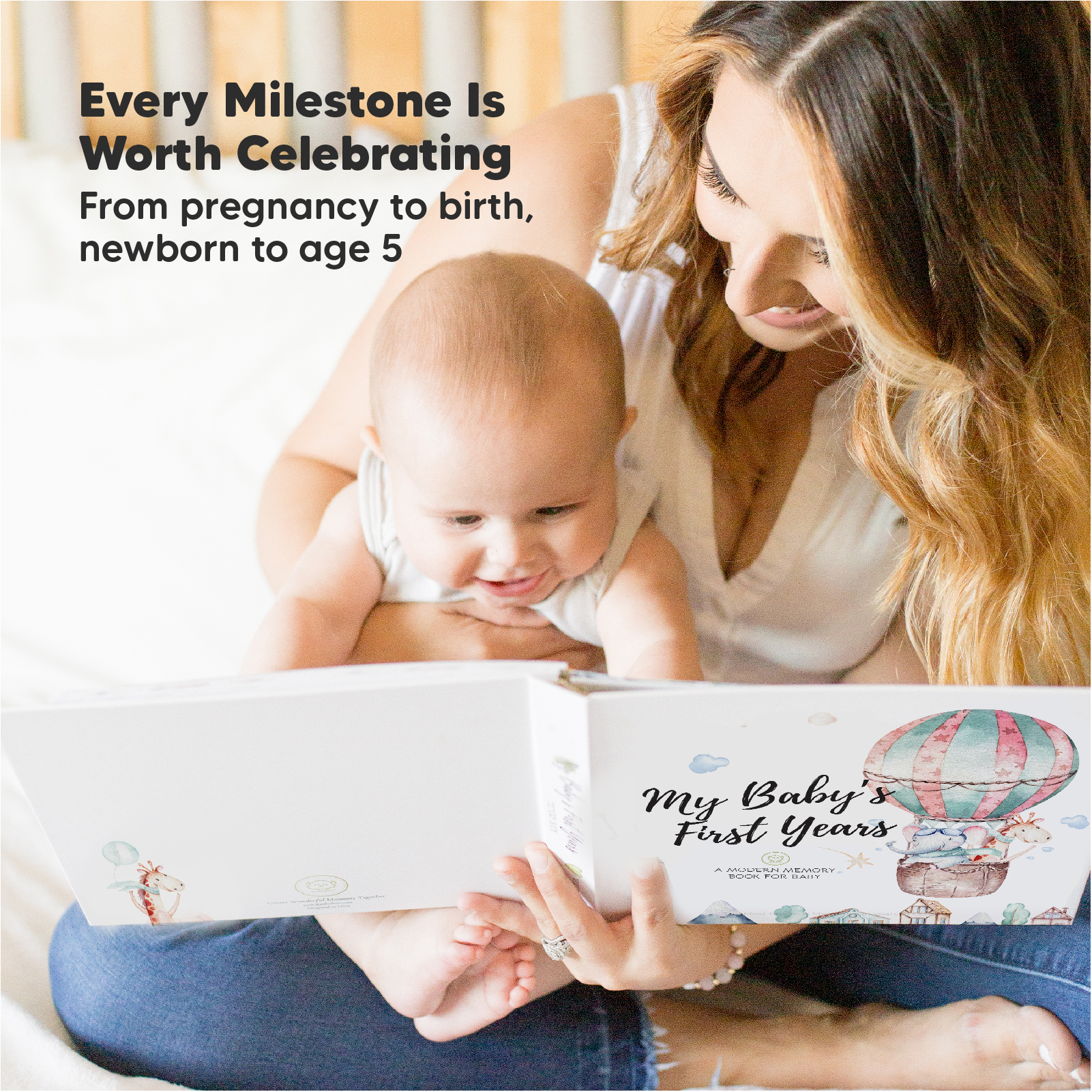 KeaBabies My Baby's First Years Memory Book - Adventureland.