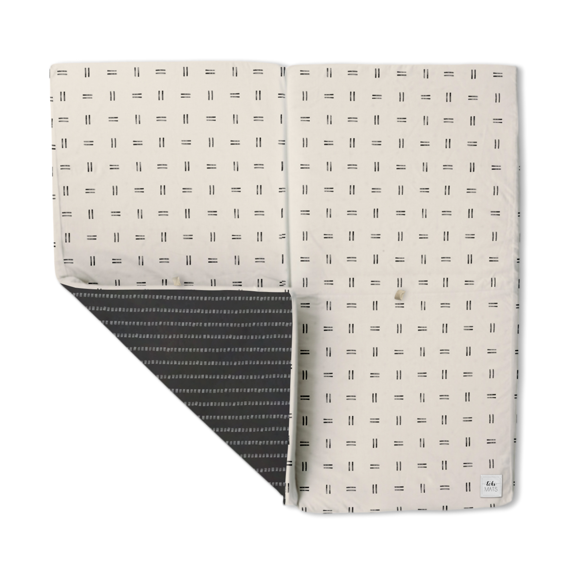Toki Mats Standard Padded Play Mat Mudcloth, Organic Babylist Shop