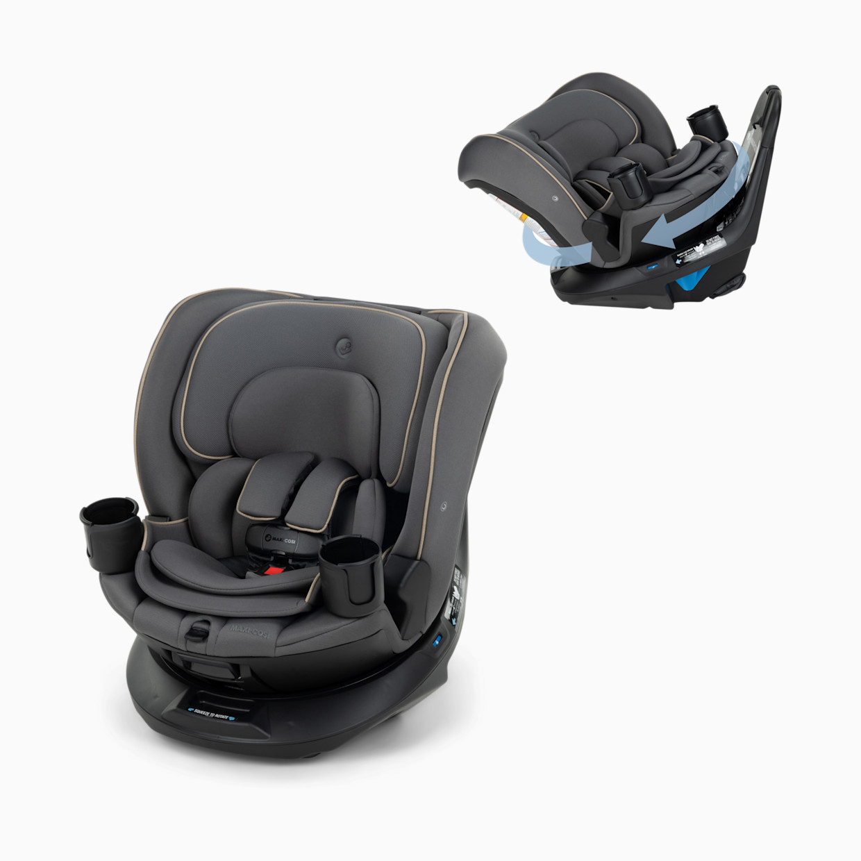 Maxi-Cosi Andi 360° Rotating All-in-One Convertible Car Seat - Grey.