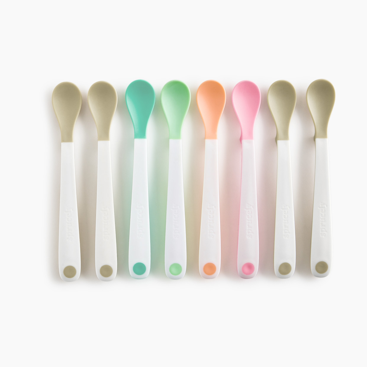 Sprucely Baby Spoon (8 Pack) - Multi.