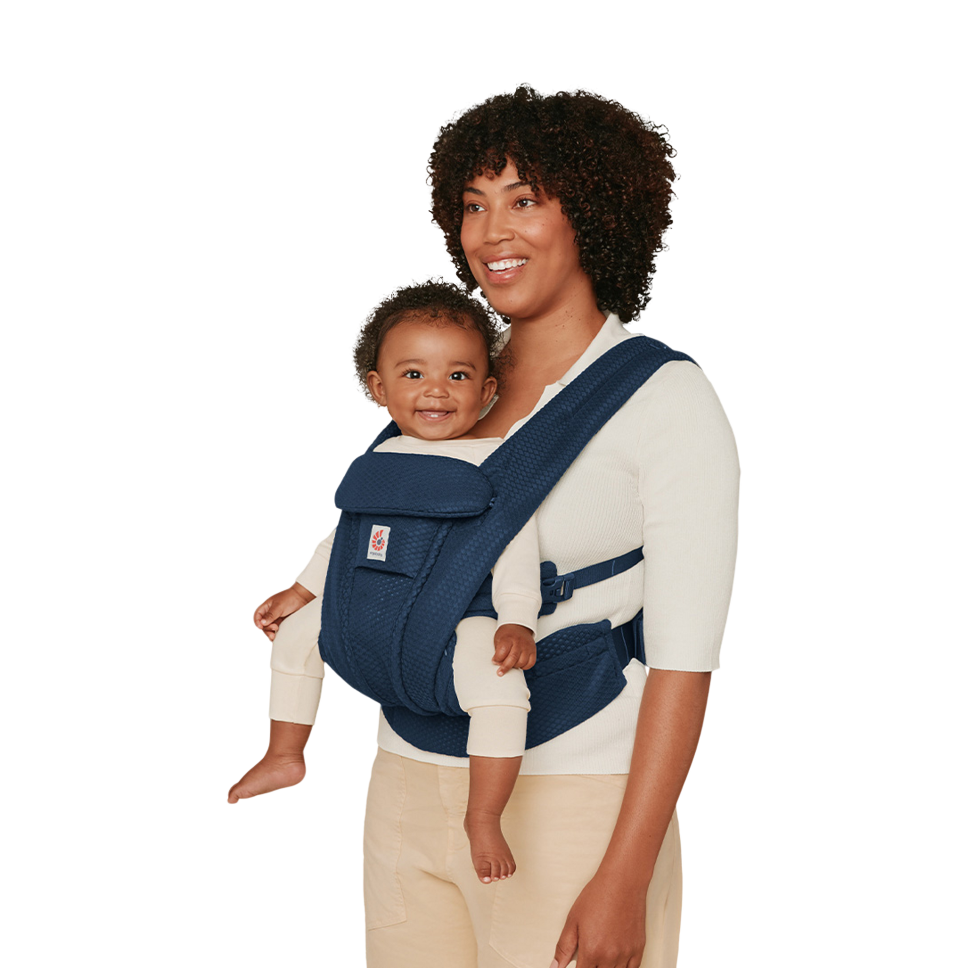 Ergobaby Omni Deluxe Carrier - Midnight Blue Mesh.